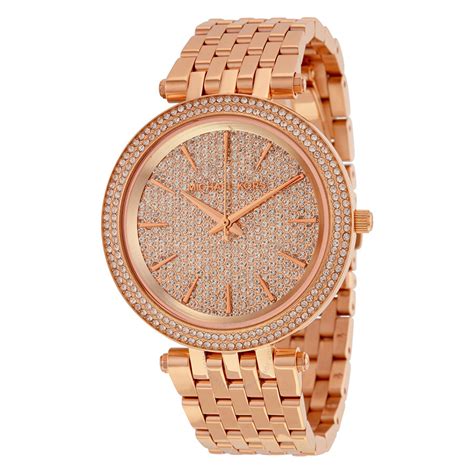 michael kors uhr mk3439 rose gold|michael kors darci watch.